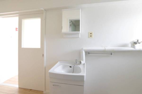 洗面設備　ビレッジハウスの同一物件・同一タイプの間取りの写真です