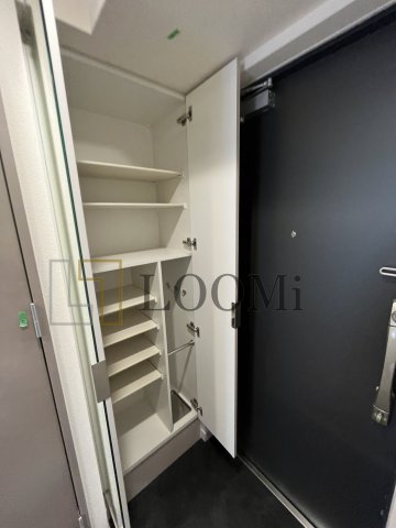 収納　プレサンス四天王寺前夕陽ヶ丘ヴィリード　シューズボックス