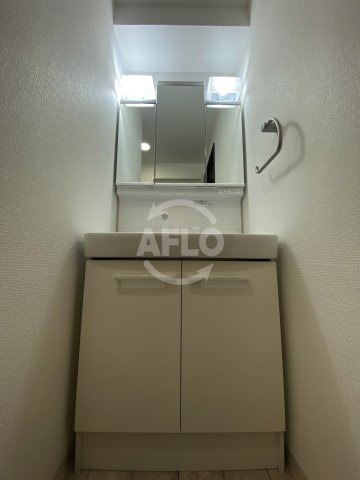 洗面設備　アーバネックス福島　洗面脱衣所