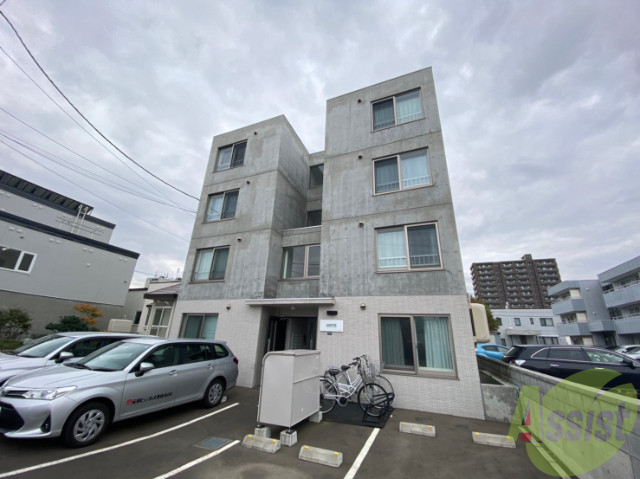 建物外観　札幌市東区北三十条東「アミティエ」