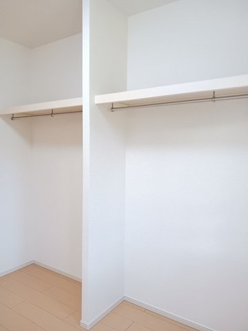 収納　大きなスペースがあり、収納には困りません