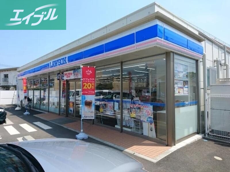 コンビニ　ローソン岡山長岡団地店（コンビニ）まで22m