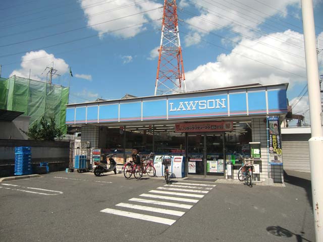 コンビニ　ローソン 八尾恩智北町店（コンビニ）まで423m