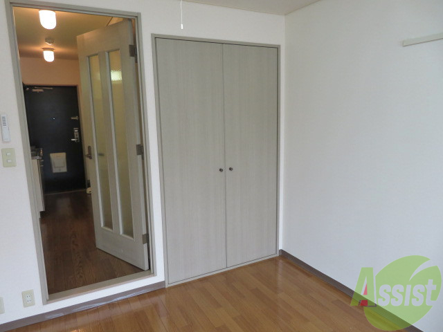 収納　収納はこちらのクローゼットになりますね。