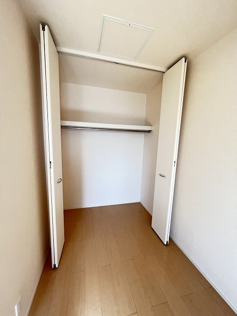 収納　大きなスペースがあり、収納には困りません