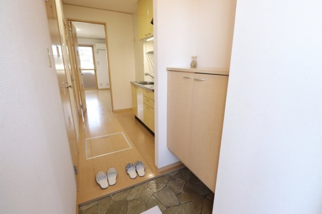 玄関　ゆったりとした玄関です