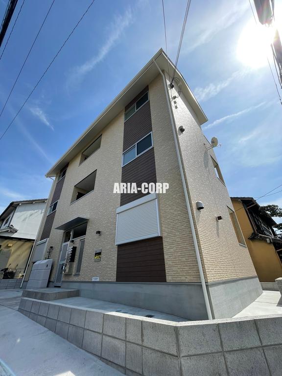 建物外観　2021年完成◎全室角部屋設計人気デザイナーズアパートメント