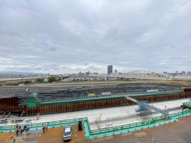 眺望　ジオエント梅田北リバーフロント