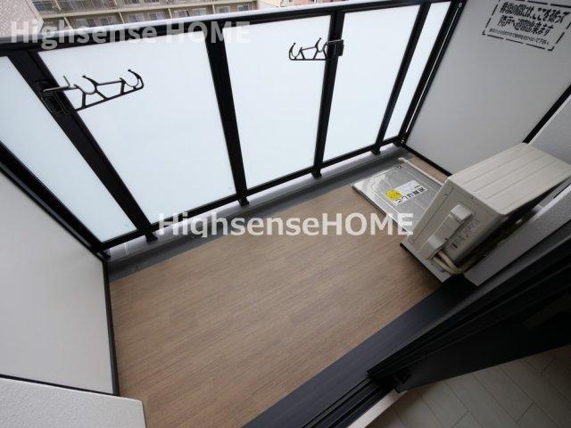 バルコニー　陽当たり良好なバルコニーです