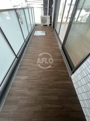 バルコニー　プレジオ難波　バルコニー