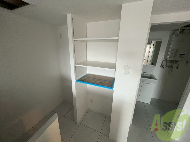 収納　収納もバッチリあるのでお部屋が片付きますよ！