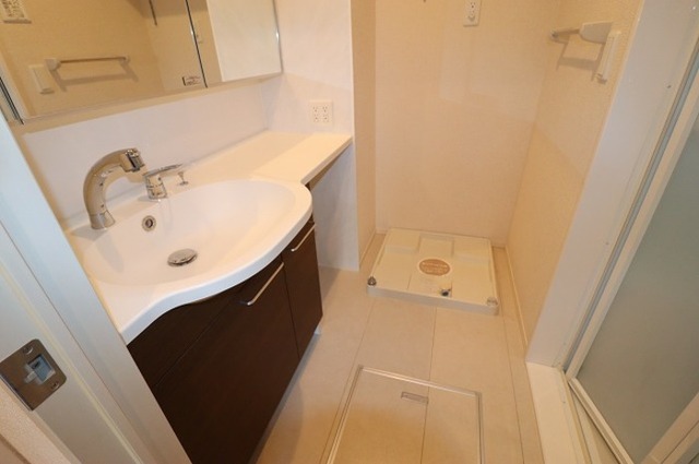 洗面設備　洗面所　洗髪洗面化粧台あり