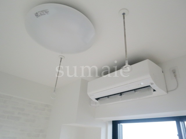 その他部屋・スペース　室内物干しです☆