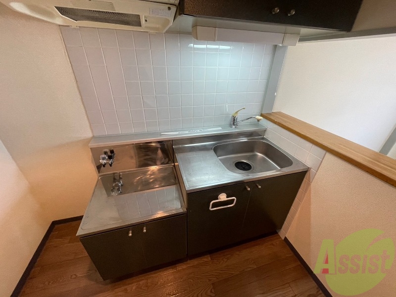 キッチン　キッチンはスペースも広々していて使いやすそうですよ！