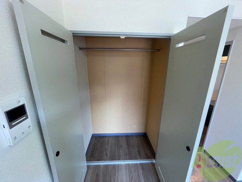 収納　収納です。寝室もすっきり片付きますよ～！