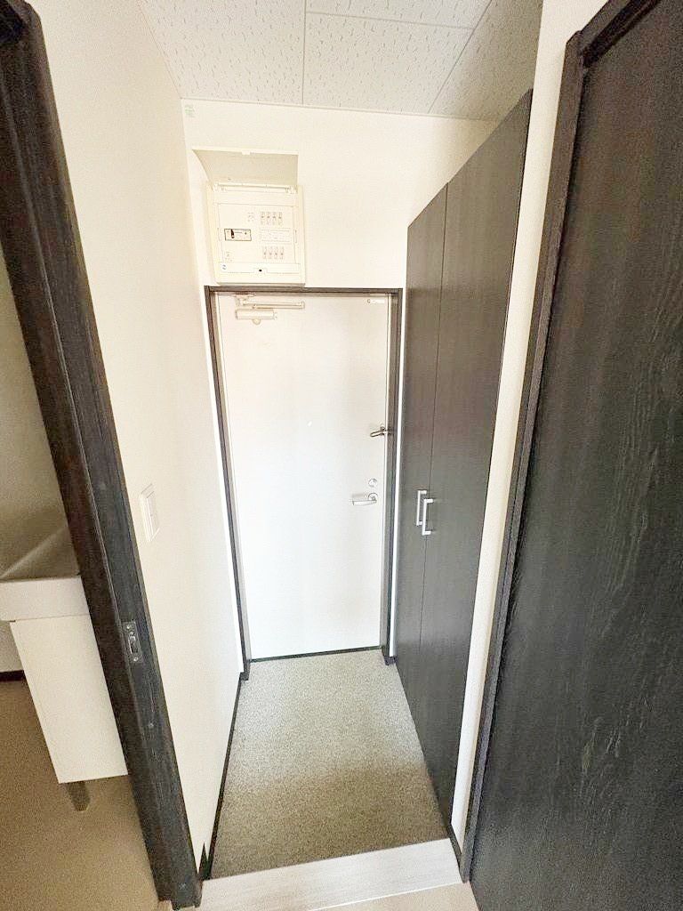 玄関　シューズボックス付き玄関