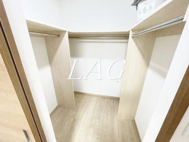 収納　ウォークインクローゼットです。