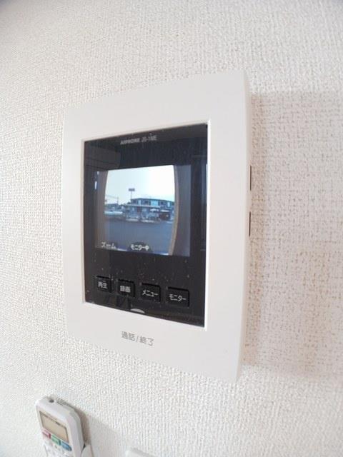 セキュリティ　モニター付きインターホン