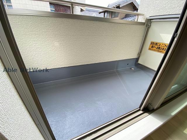 バルコニー　※同物件別部屋