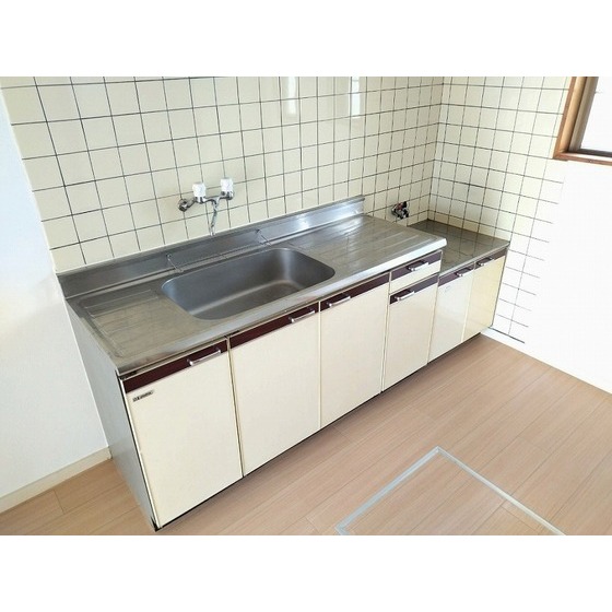 キッチン　カスコンロ設置可キッチン