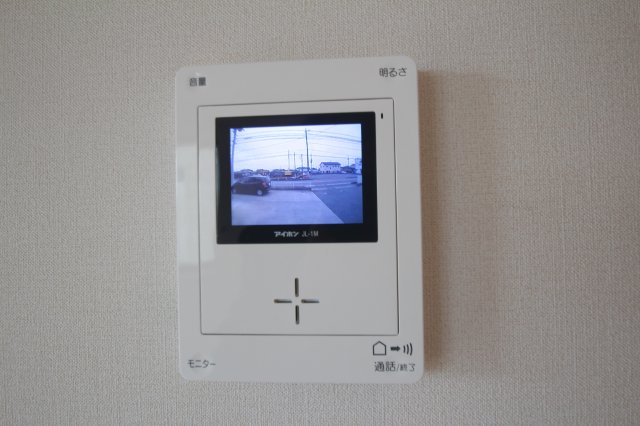 セキュリティ　来訪者を確認できます