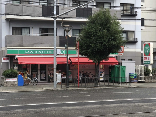 コンビニ　ローソンストア100阿倍野丸山通店（コンビニ）まで336m