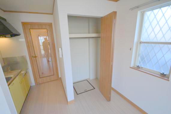 収納　しっかり収納スペースも確保。使いやすいお部屋です。