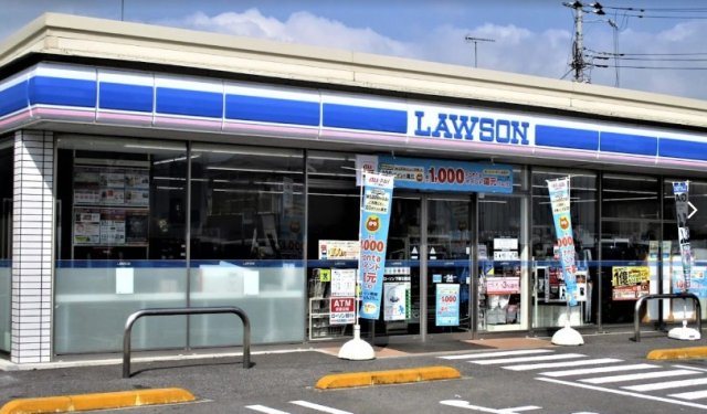 コンビニ　ローソン　下野石橋店（コンビニ）まで604m