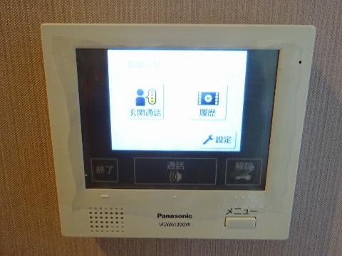 セキュリティ　カメラ付インターホン