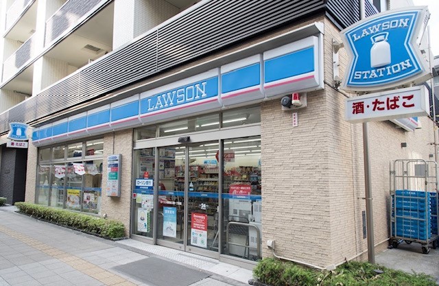 コンビニ　ローソン　世田谷三宿一丁目店（コンビニ）まで452m
