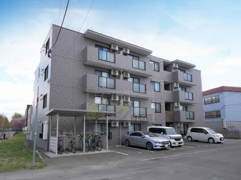 建物外観　インターネットが無料で利用可能なマンションです♪
