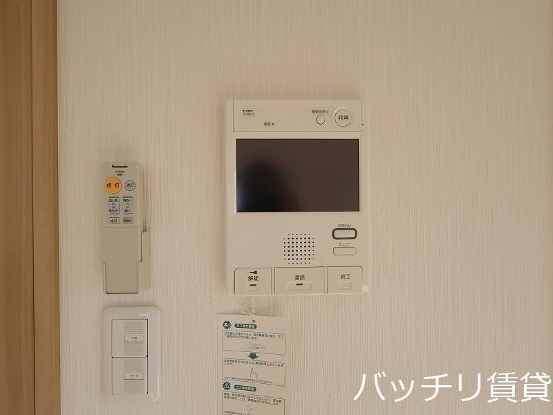 セキュリティ　別室写真の為、現状を優先いたします。