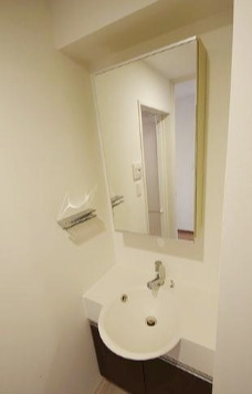 洗面設備　別タイプ部屋　参考写真です