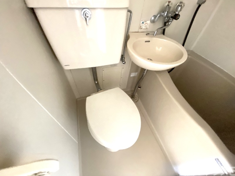 トイレ　お掃除が楽ちんです。