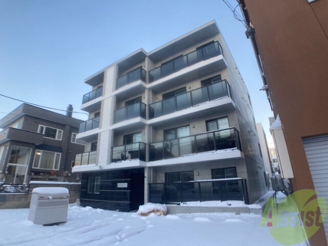 建物外観　東区北三十三条東「ＲＥＳＩＤＥＮＣＥＳＨＩＮＭＥＩ新道東」