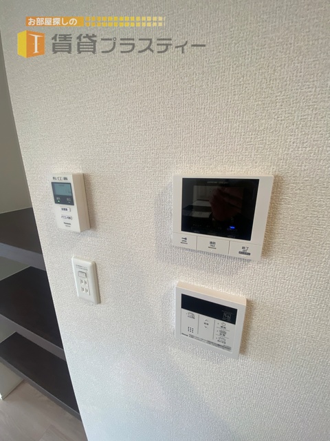 セキュリティ　来客時は、こちらで確認を…。