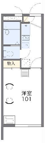 レオパレスLumiereの間取り写真