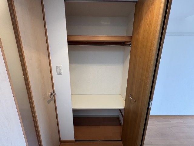 収納　たっぷりとした収納スペースです