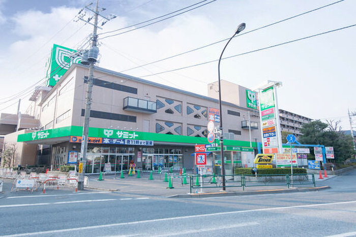 スーパー　サミットストア砧店（スーパー）まで874m