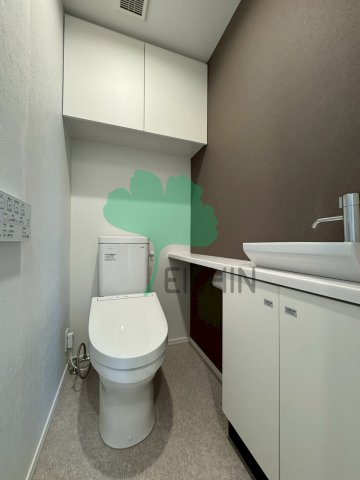 トイレ　清潔感のあるトイレです。