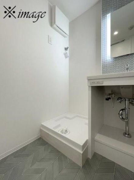 洗面設備　他部屋参考写真