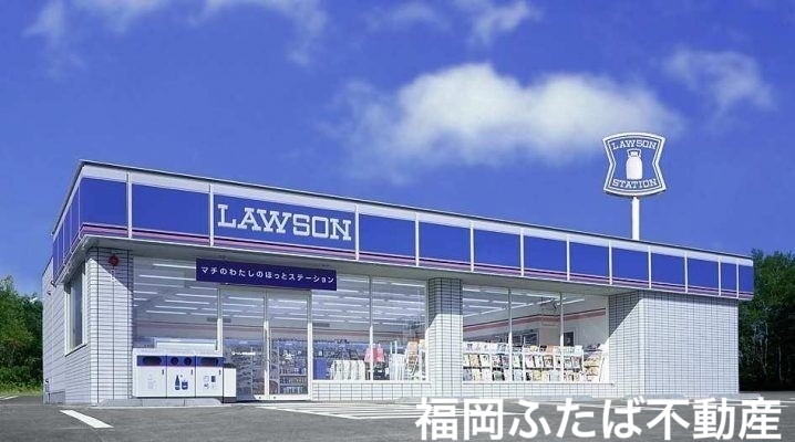 コンビニ　ローソン博多築港本町店（コンビニ）まで100m