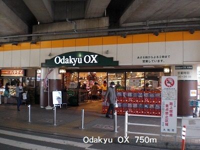 スーパー　Odakyu OX（スーパー）まで750m