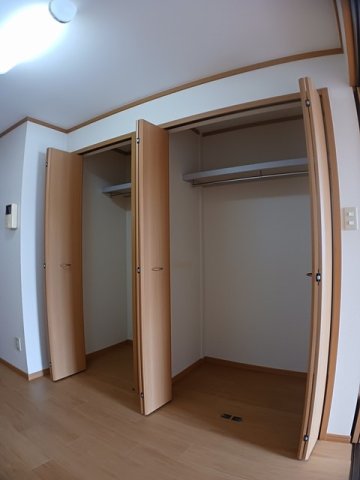 収納　十分な収納スペースがあります