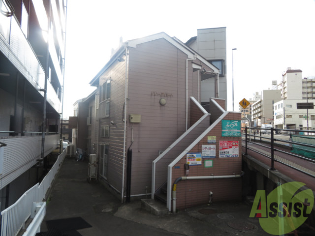 建物外観　仙台市宮城野区五輪２丁目１１－３（リリーアパート）