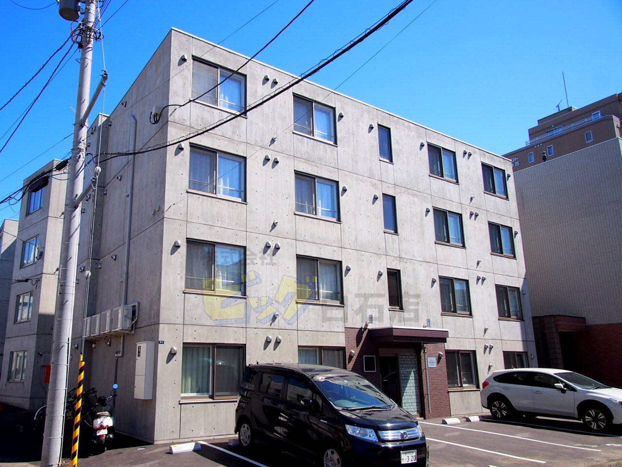 建物外観　インターネット無料導入の新築マンションです♪