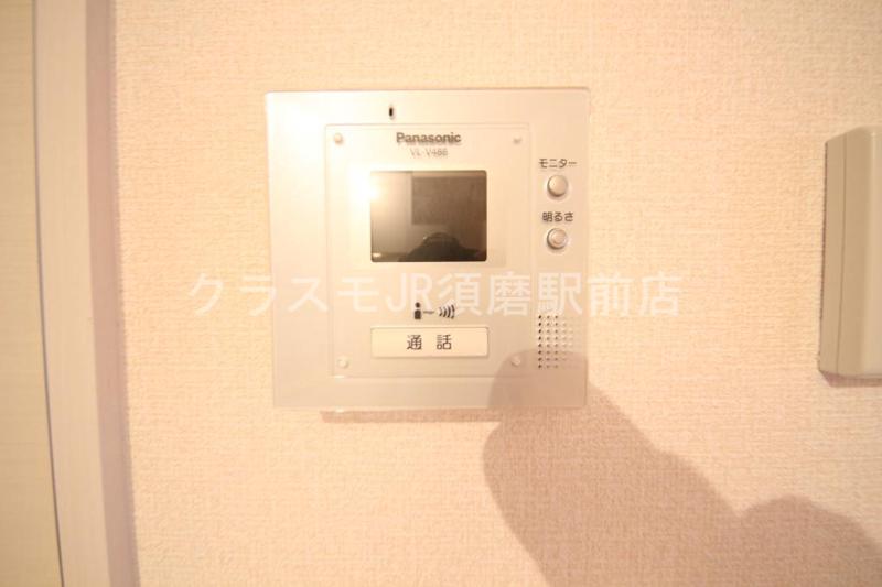 セキュリティ　モニターフォン付きです。