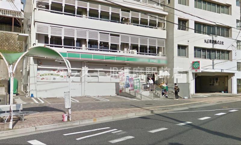 コンビニ　ローソンストア100 神鉄長田駅前店（コンビニ）まで379m