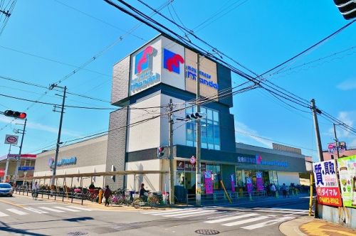 スーパー　万代 住吉沢之町店（スーパー）まで505m