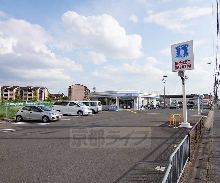 コンビニ　ローソン伏見久我の杜店（コンビニ）まで300m